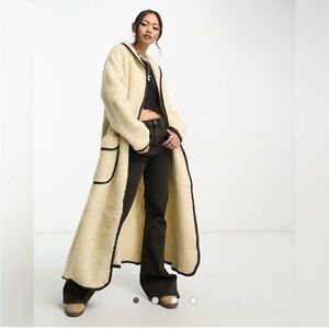 We The Free Cream Teddy Jacket